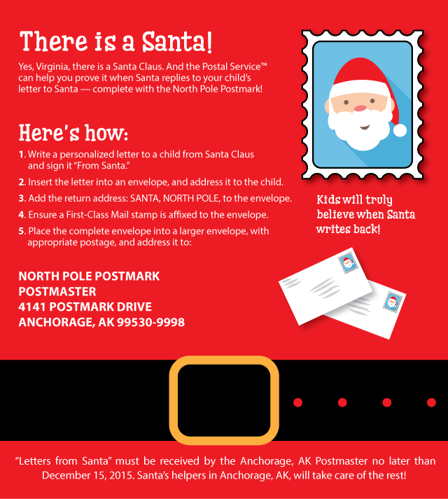 Personalized USPS Letters from Santa